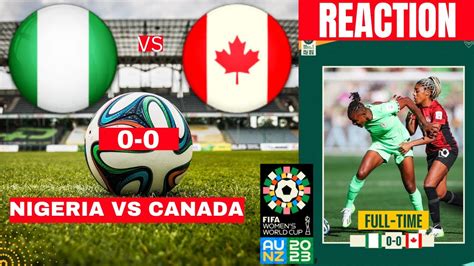 nigeria vs canada score